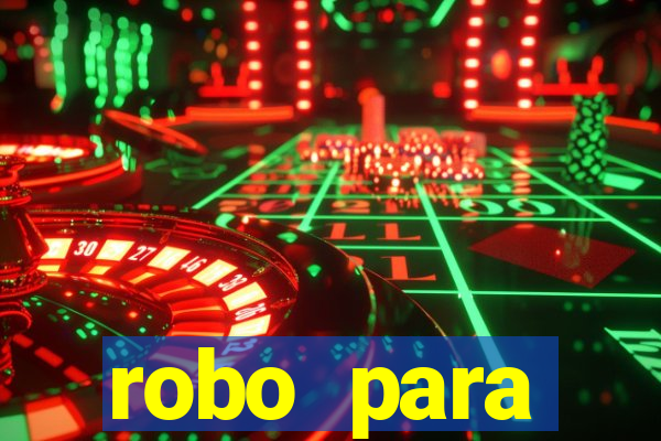 robo para plataforma de jogos